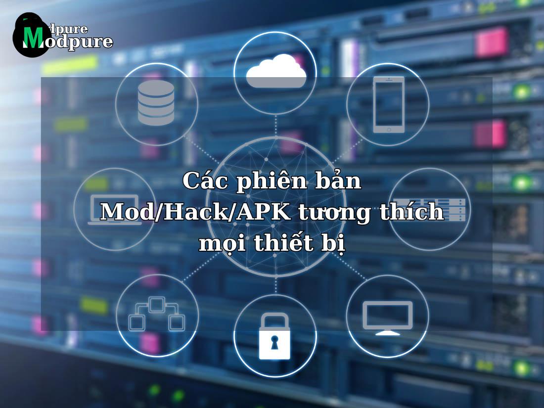 Các phiên bản Mod/Hack/APK tương thích mọi thiết bị