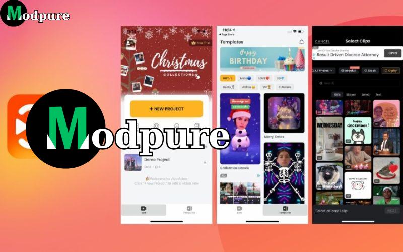 VivaVideo cho phép người dùng cắt ghép, thêm hiệu ứng